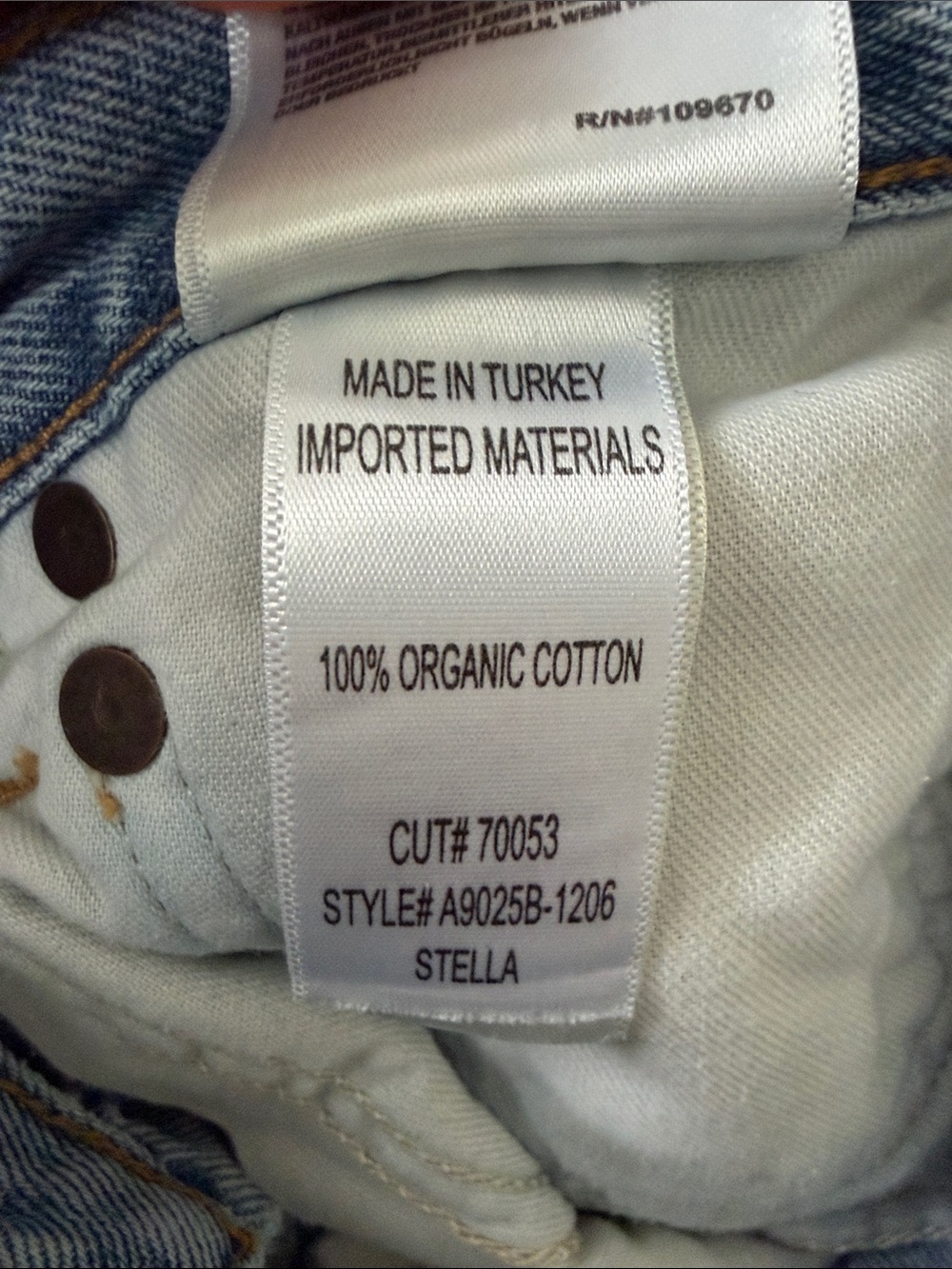 Agolde Light Blue Stella Distressed Denim Jean Shorts - Picture 8 of 8